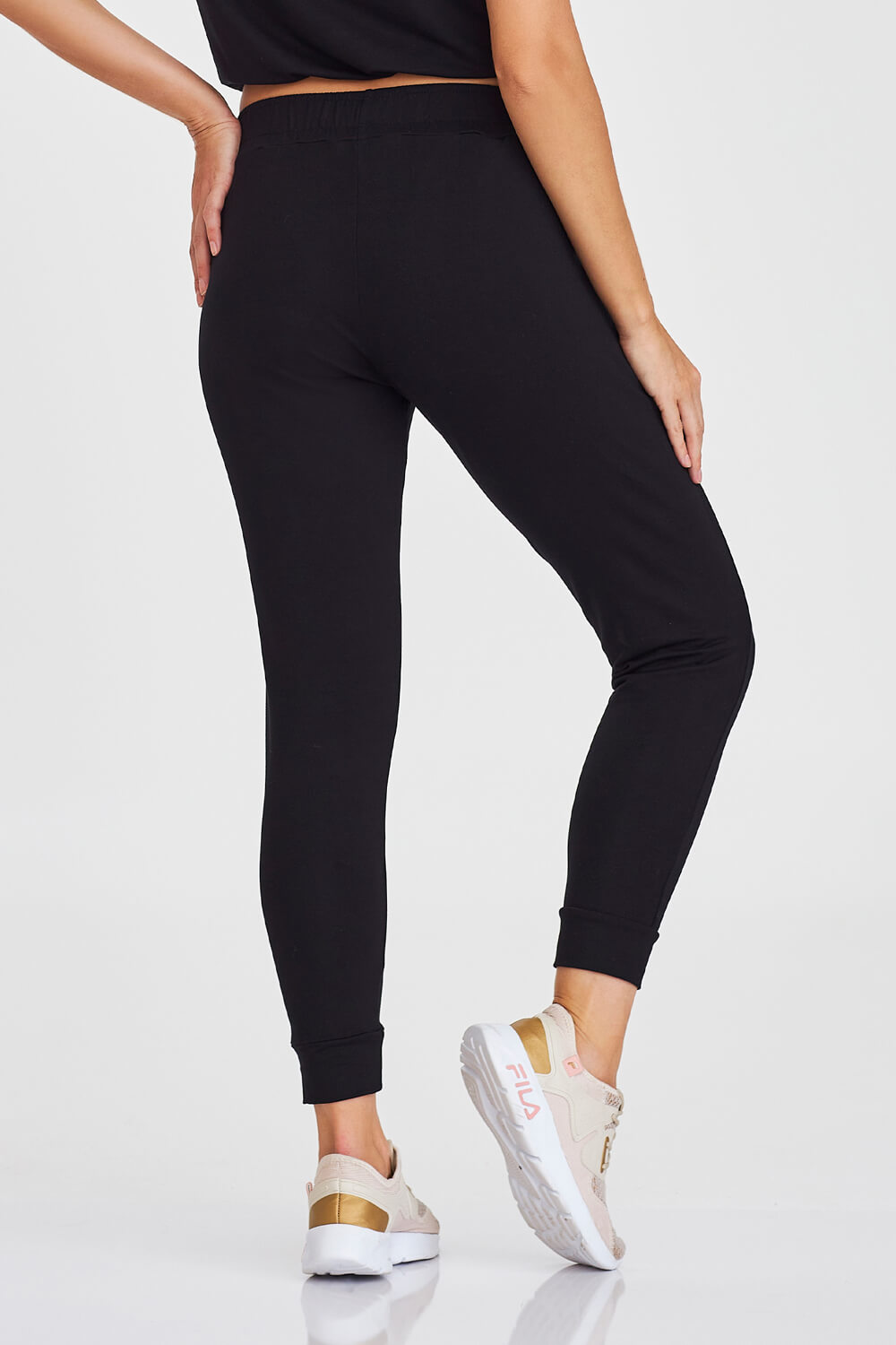 Calça Jogger Trançado Preto Caju Brasil