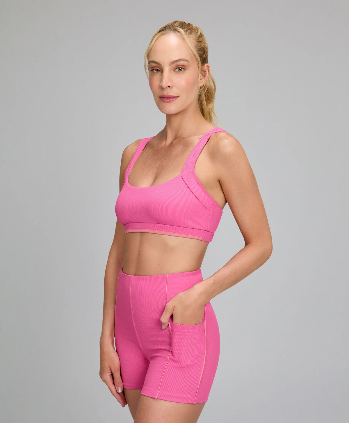 Top Canelado TN AG Rosa Doce Alto Giro