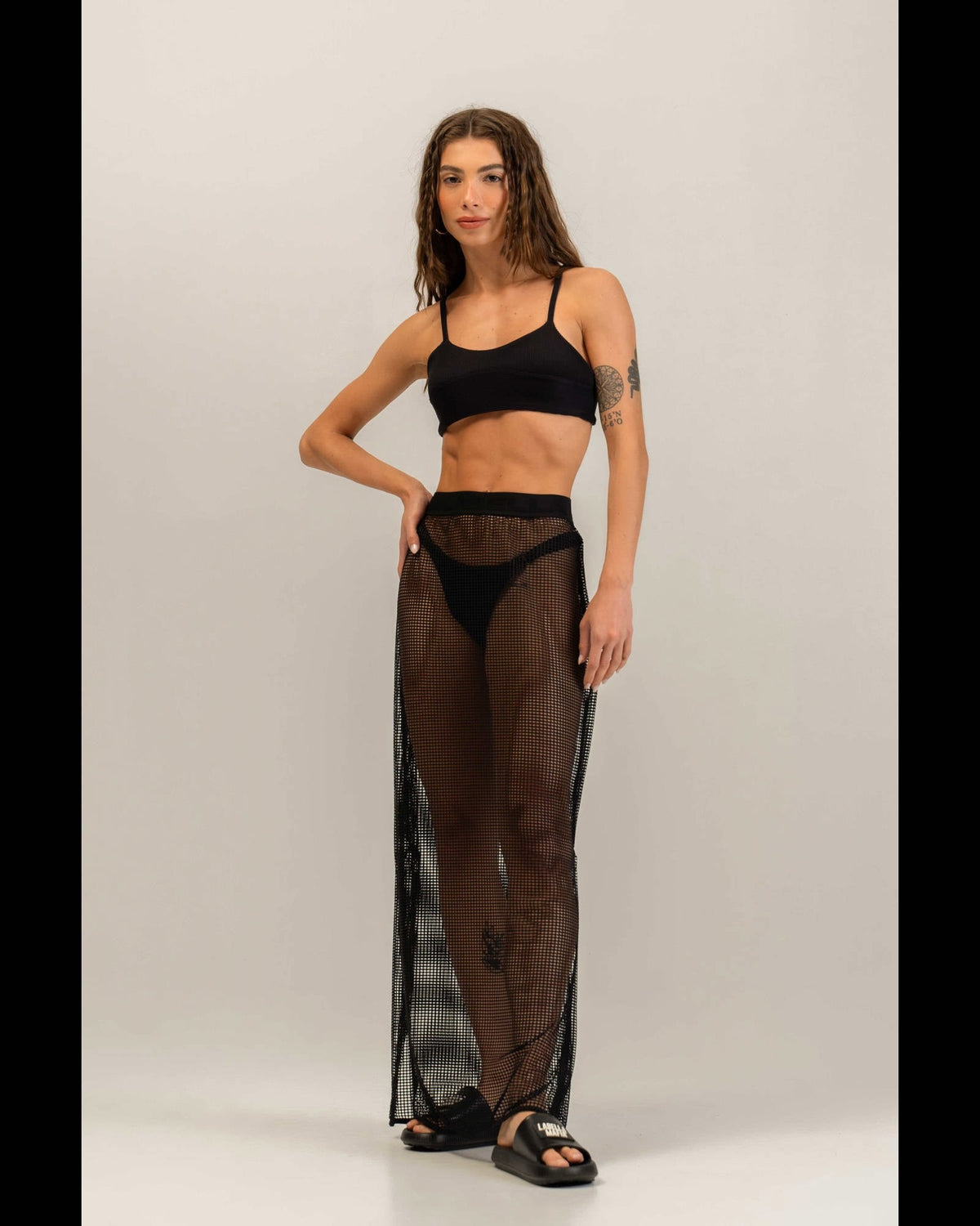 Saia Telinha Resort Preto Labellamafia