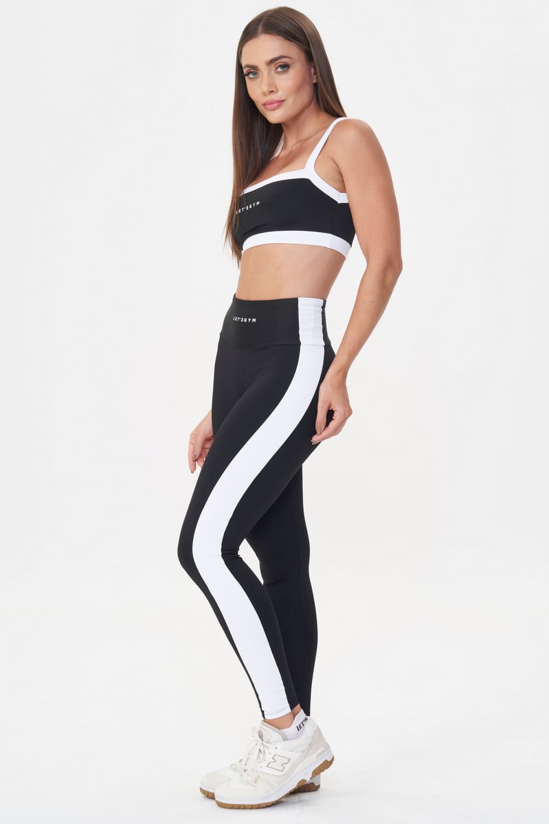 Legging Tunning Preto Lets Gym