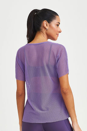 Blusa Spot Classica Lilás Caju Brasil