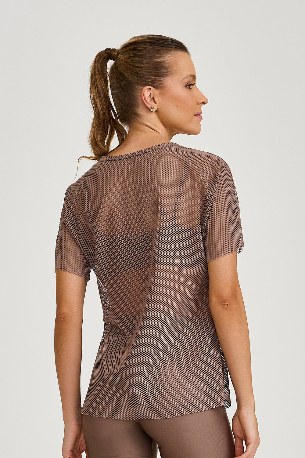 Blusa Spot Classica Marrom Caju Brasil
