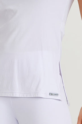 Blusa Fenda Lateral Sb Classica Branco Caju Brasil