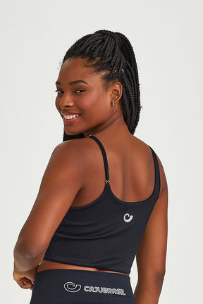 Top Cropped TD 8 Em 1 Preto Caju Brasil