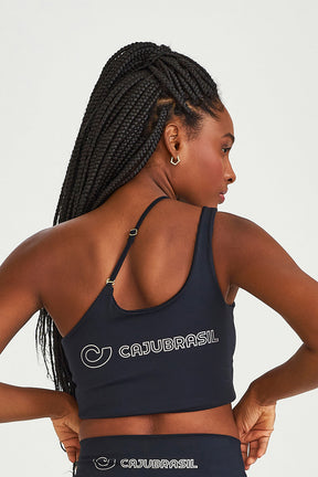 Top Cropped TD 8 Em 1 Preto Caju Brasil