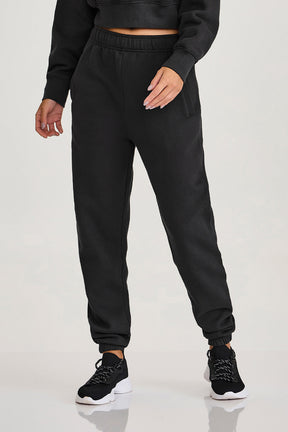 Conjunto Casaco e Calça Moletom Preto Caju Brasil