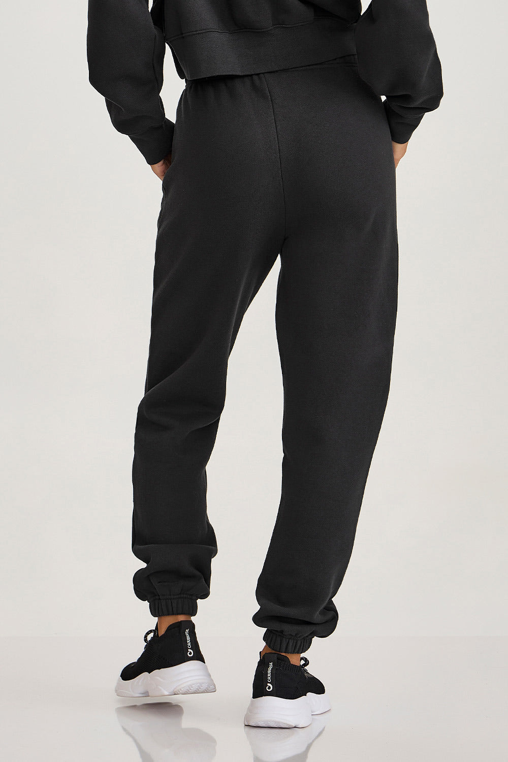 Conjunto Casaco e Calça Moletom Preto Caju Brasil