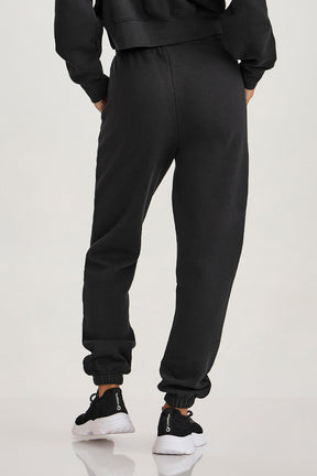 Conjunto Casaco e Calça Moletom Preto Caju Brasil