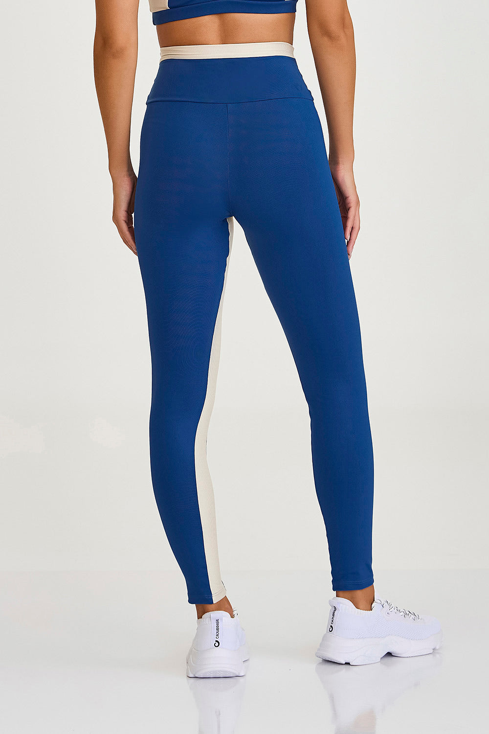 Legging  Nz Com Compressao Azul Caju Brasil