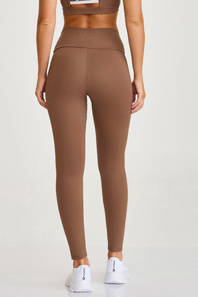 Legging Com Elastico Personalizado Marrom Caju Brasil