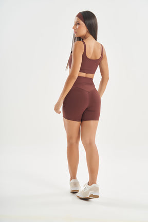 Top Basic Colors Marrom Lets Gym