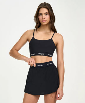 Saia-short Alto Giro Sport Preto