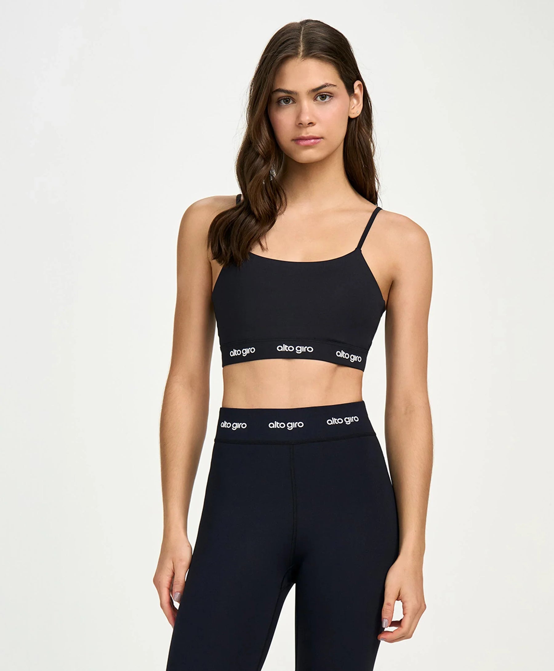 Top Alto Giro Sport Preto