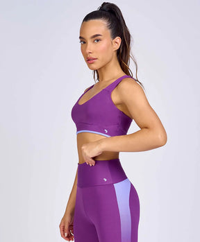 Top Hyper Anatomico Roxo Alto Giro