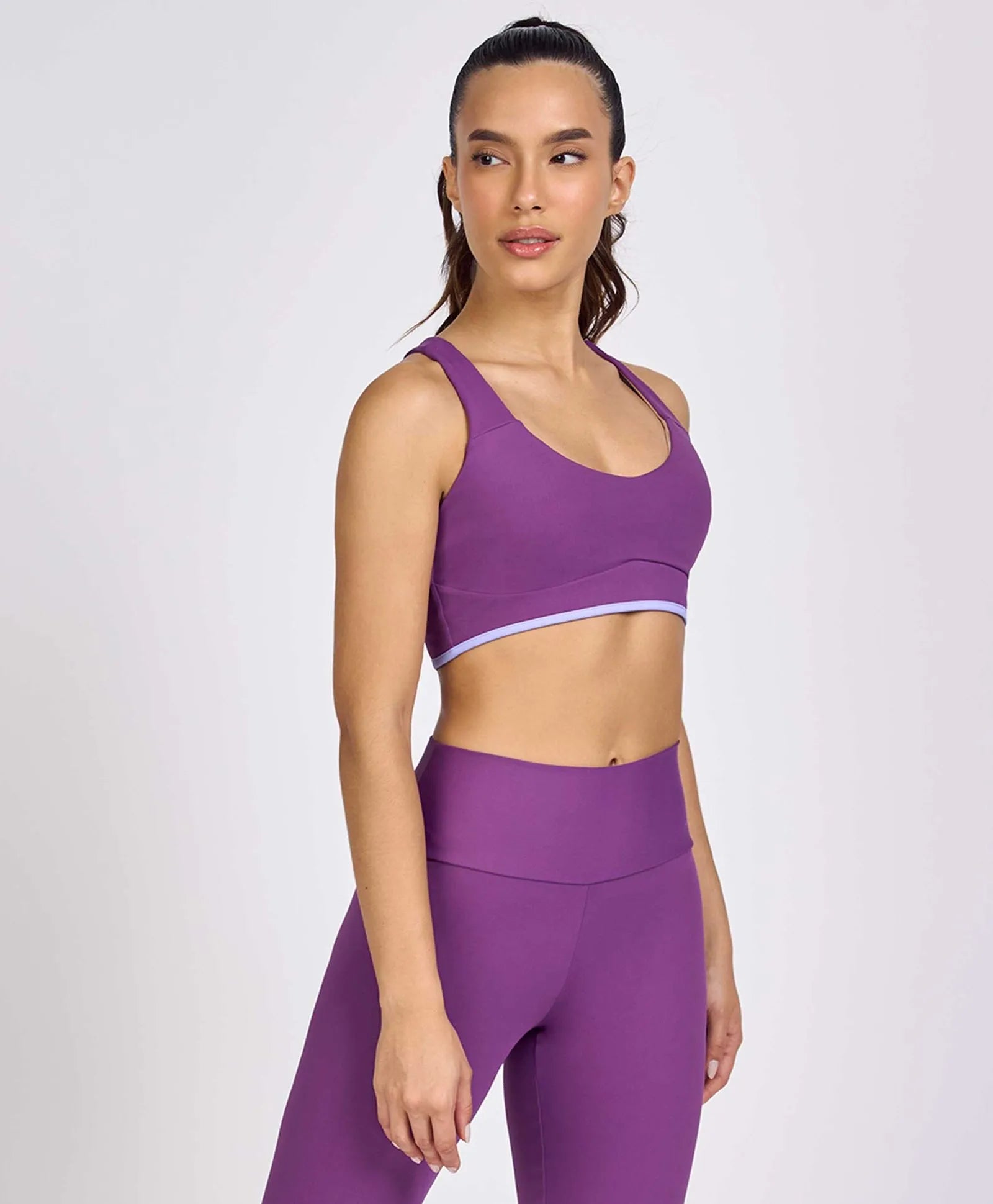 Top Hyper Anatomico Roxo Alto Giro