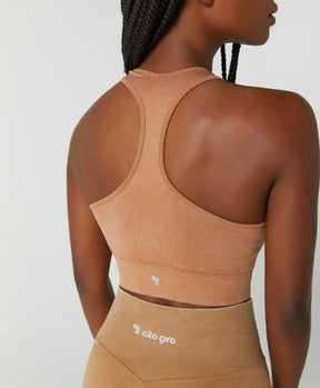 Top Nadador Estonado Seamless Alto Giro