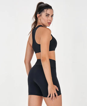 Top Costas Nadador Essential Preto Alto Giro