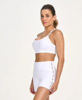Top Nadador C/ Elástico Personalizado Branco Alto Giro