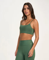 Top Eterno Liso Verde Eden Alto Giro