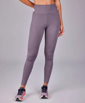 Legging Estampa Bicolor Cinza Alto Giro