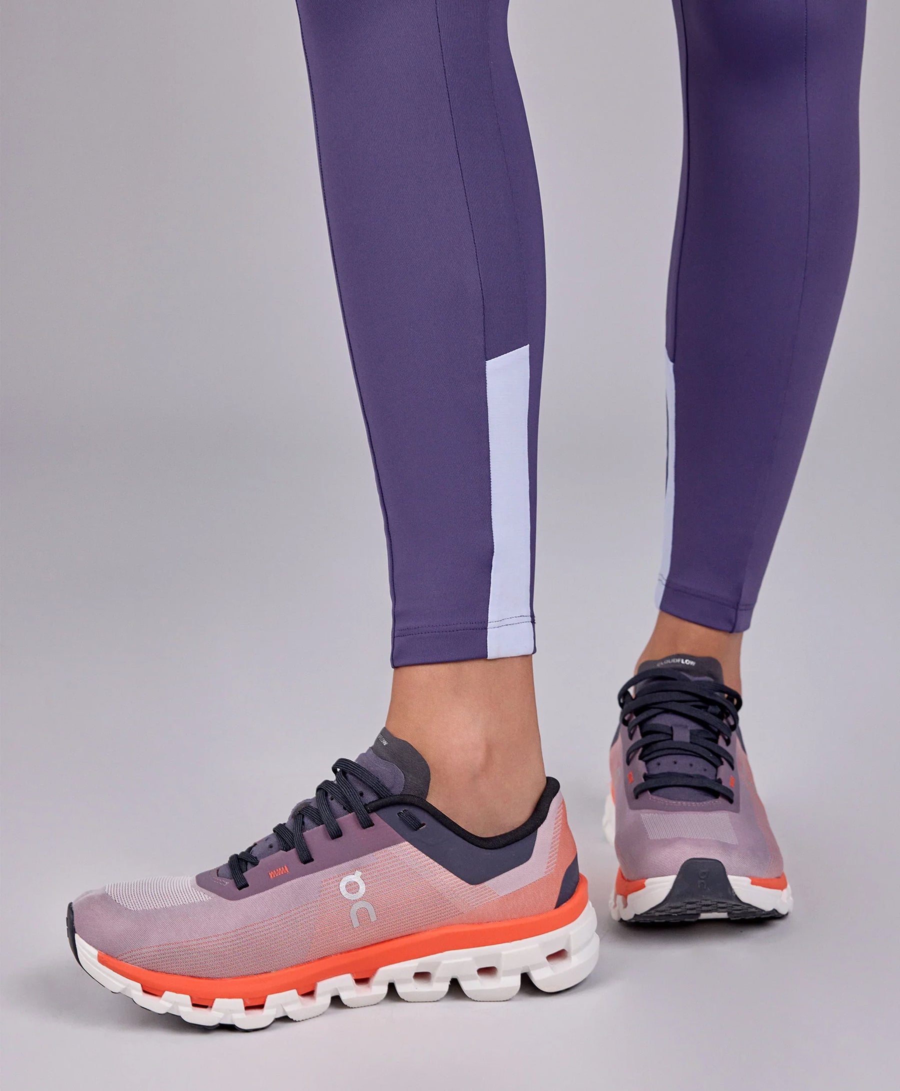Legging Sport Way Bolso Lateral Roxo Velvet Alto Giro