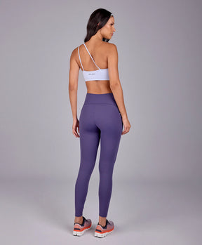 Legging Sport Way Bolso Lateral Roxo Velvet Alto Giro