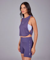 Regata Torcido Lateral Roxo Velvet Alto Giro