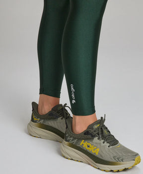 Legging Eterna Shine Verde Absoluto Alto Giro