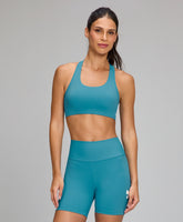 Top Nadador Essentials Azul Lagoa Alto Giro