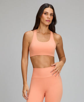 Top Nadador Essentials Laranja Pessego Alto Giro