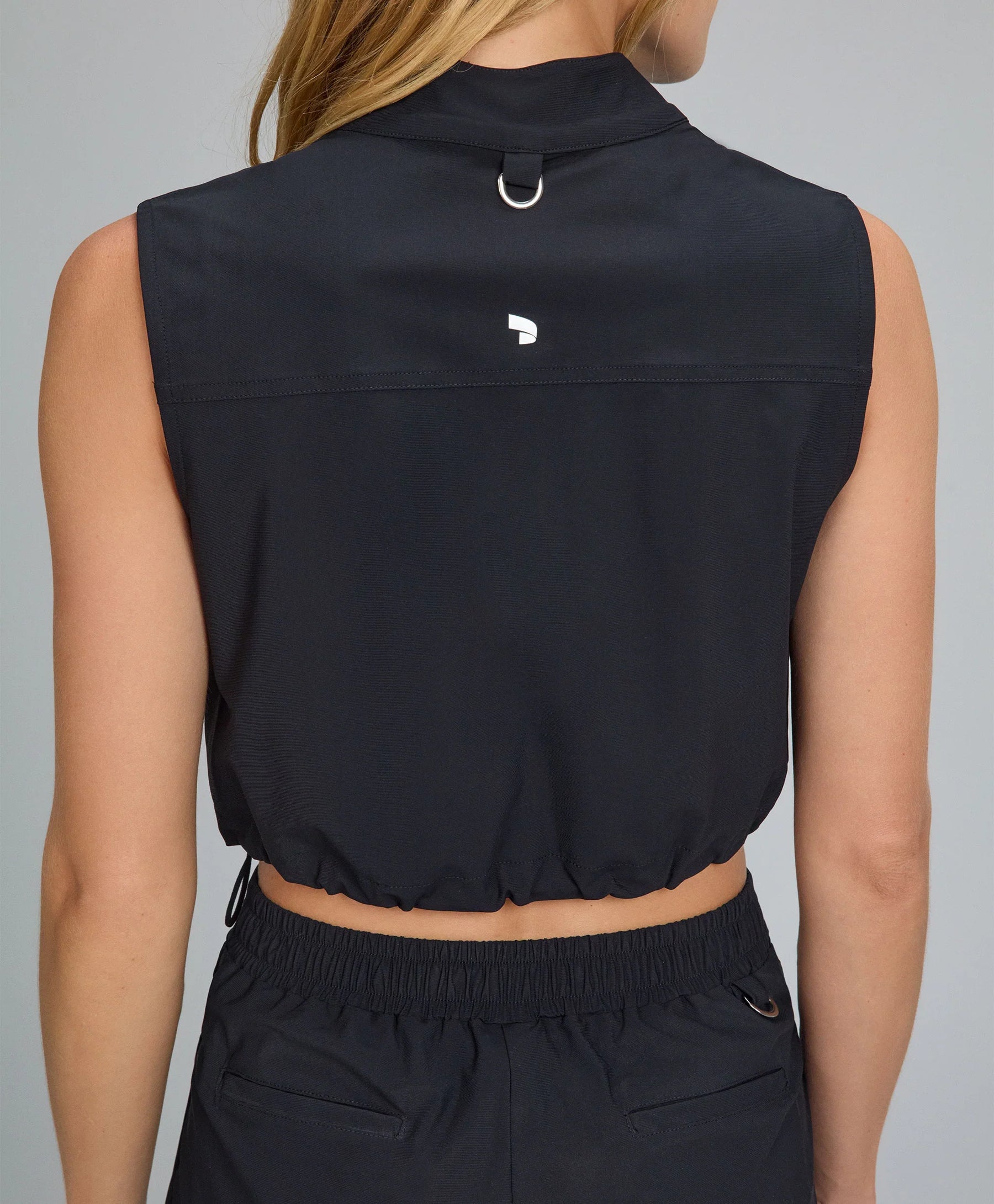 Colete Sport Alfaiataria Barra Regulagem Preto Alto Giro