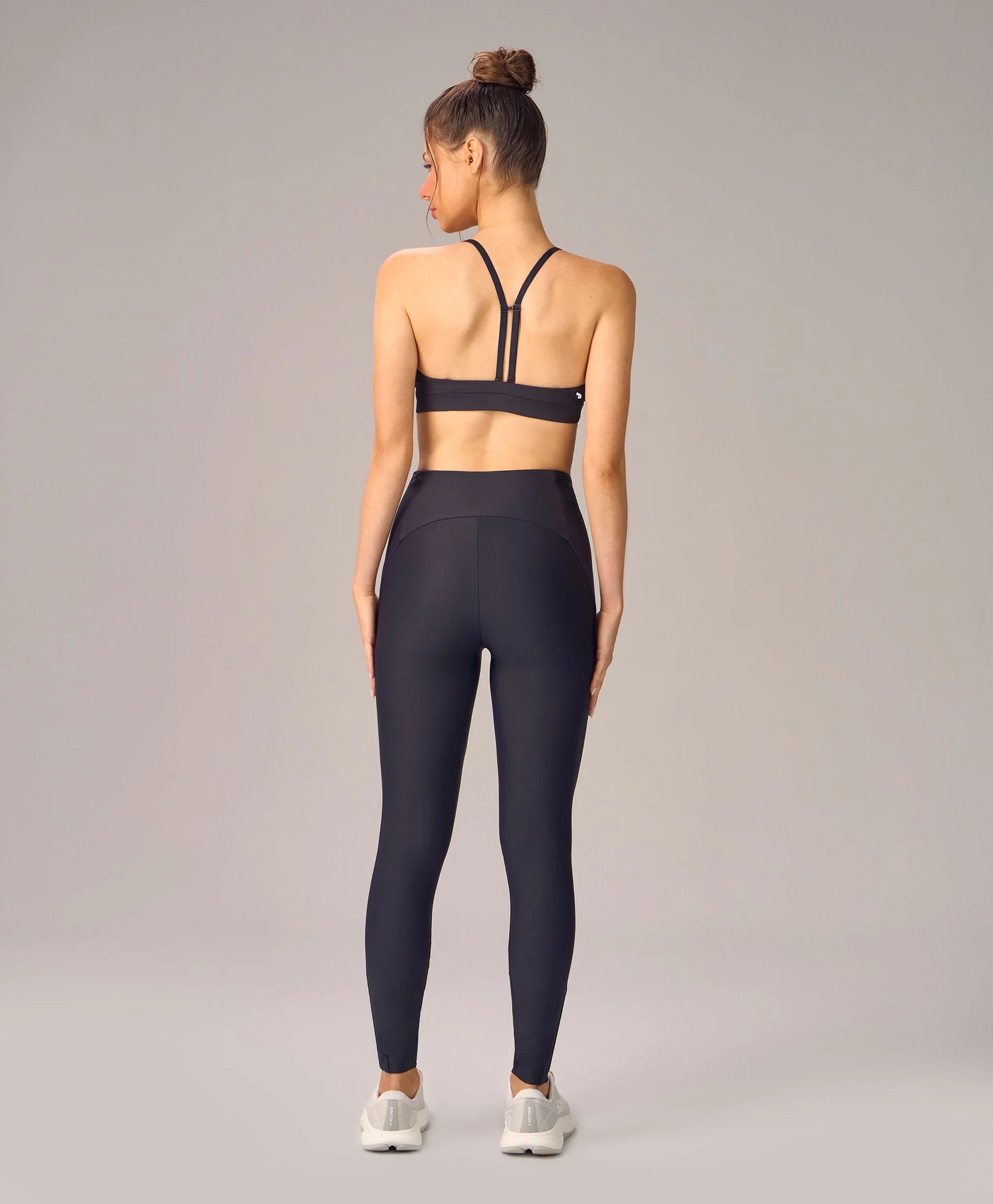 Legging Com Elástico Personalizado Preto Alto Giro