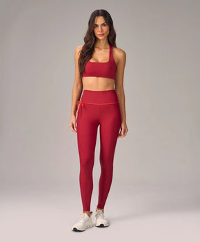 Legging Cordão Assimétrico Alto Giro