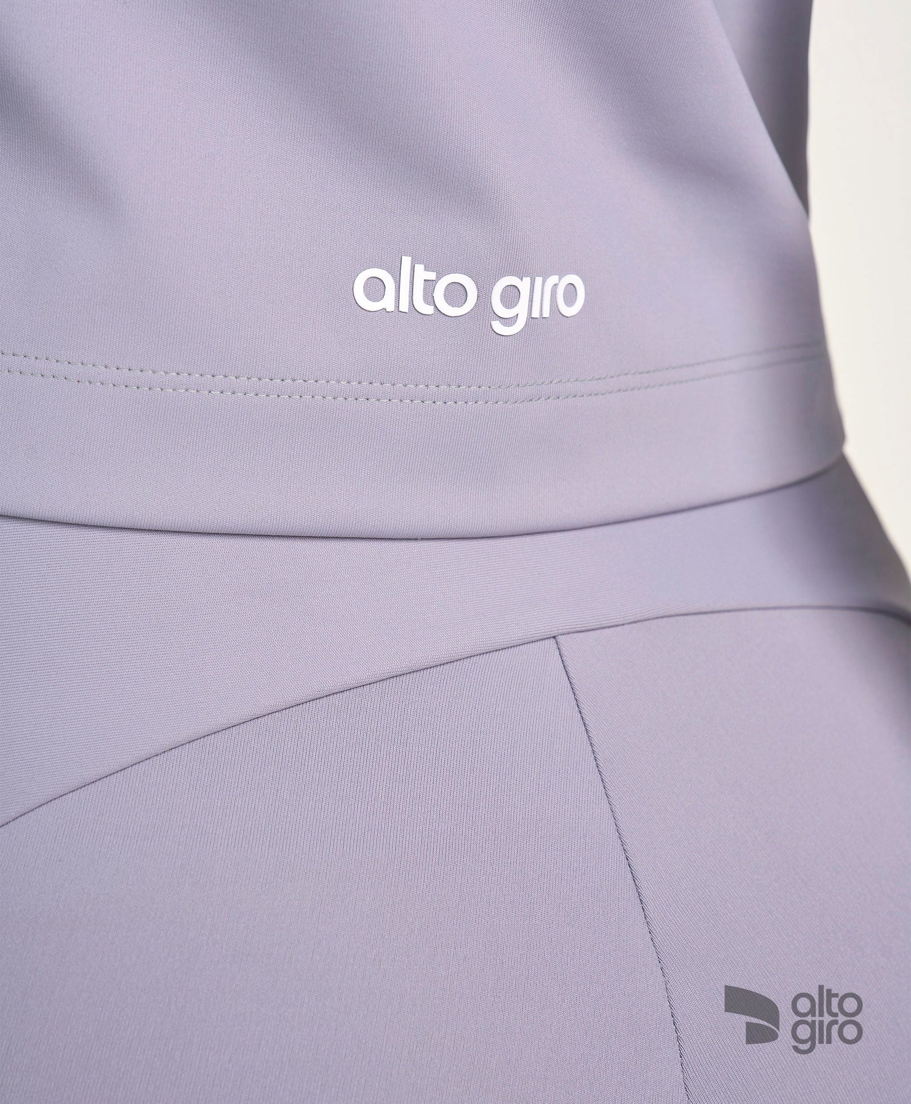 Jaqueta Ajustada Com Refletivos Cinza Alto Giro