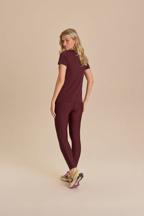 Camiseta LIVE! Comfort Bordo