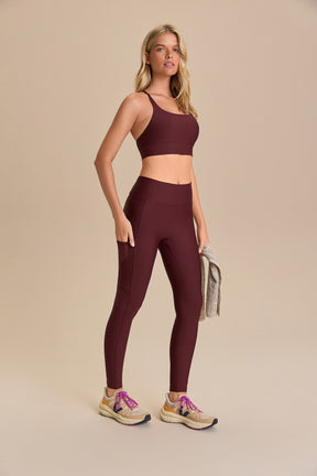 Legging Tule Hydefit® Adaptiv Bordo LIVE