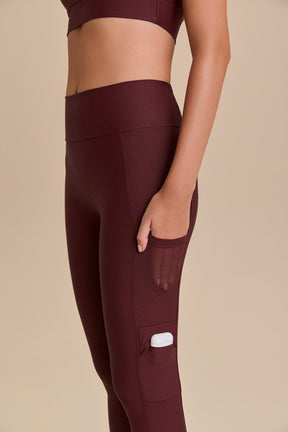 Legging Tule Hydefit® Adaptiv Bordo LIVE