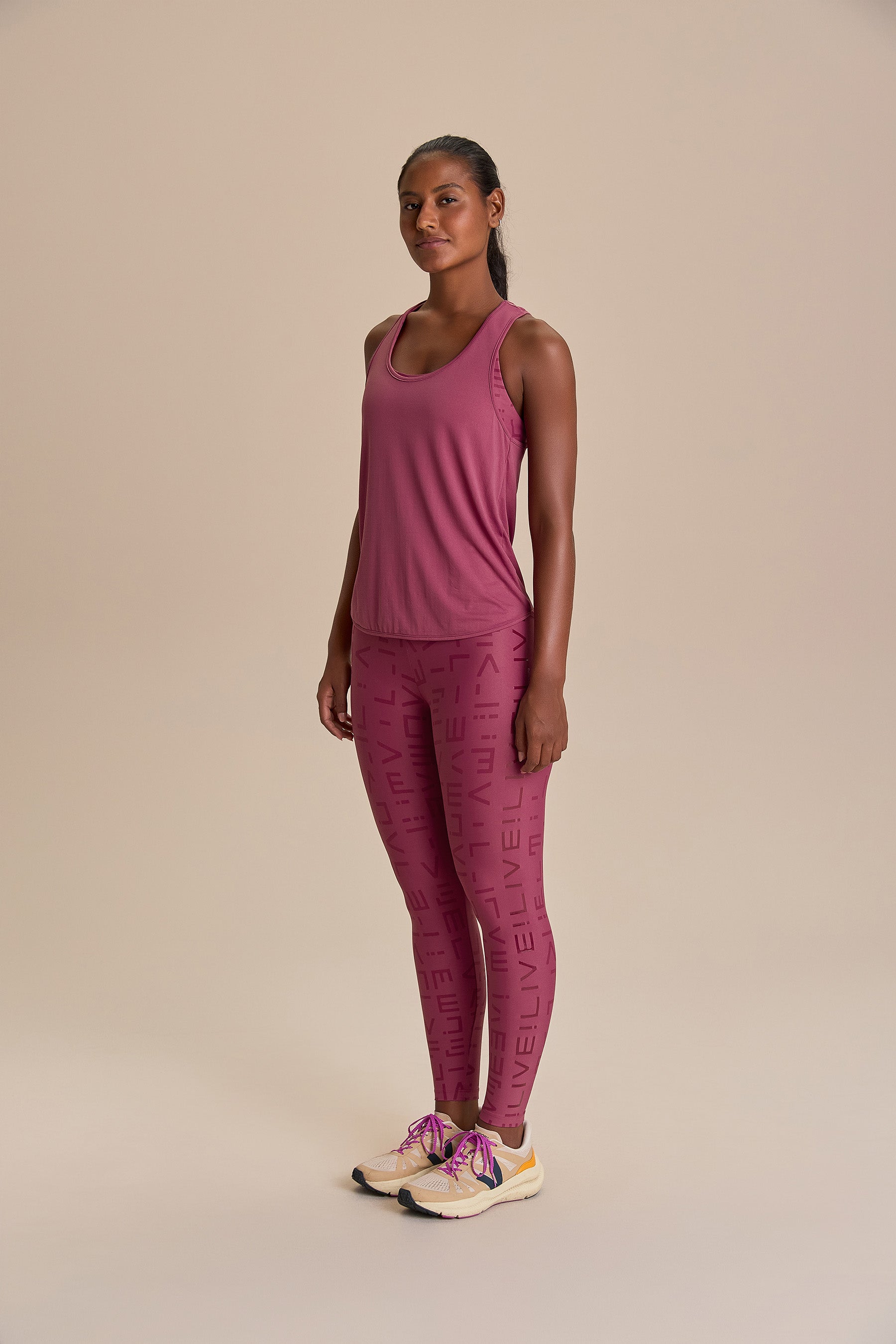 Legging Icon Hydefit® Adaptiv Roxo LIVE