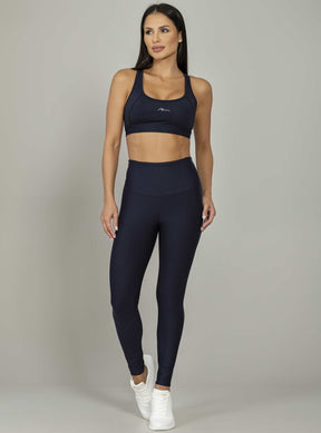 Top Alta Sustentação Nadador Essential Preto Run More
