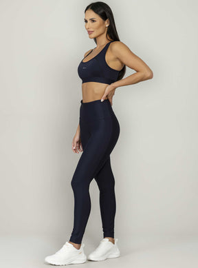 Top Alta Sustentação Nadador Essential Preto Run More