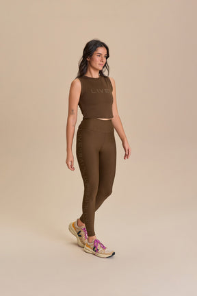 Regata Cropped LIVE! Comfort Marrom