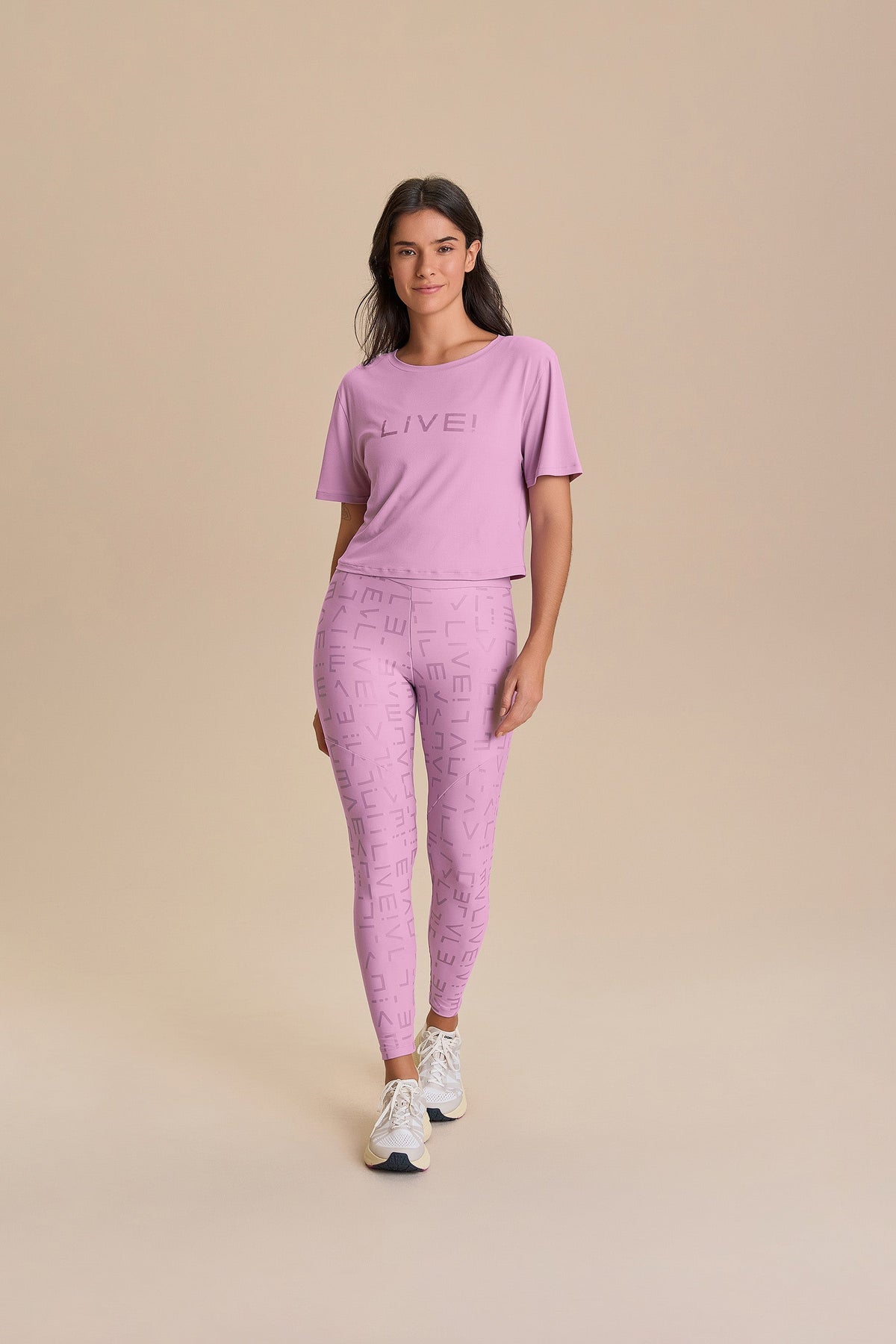 Legging Icon Hydefit® Adaptiv Lilás LIVE