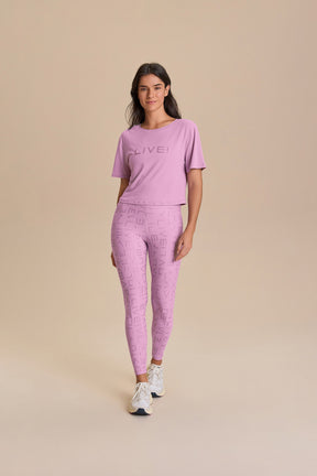 Legging Icon Hydefit® Adaptiv Lilás LIVE