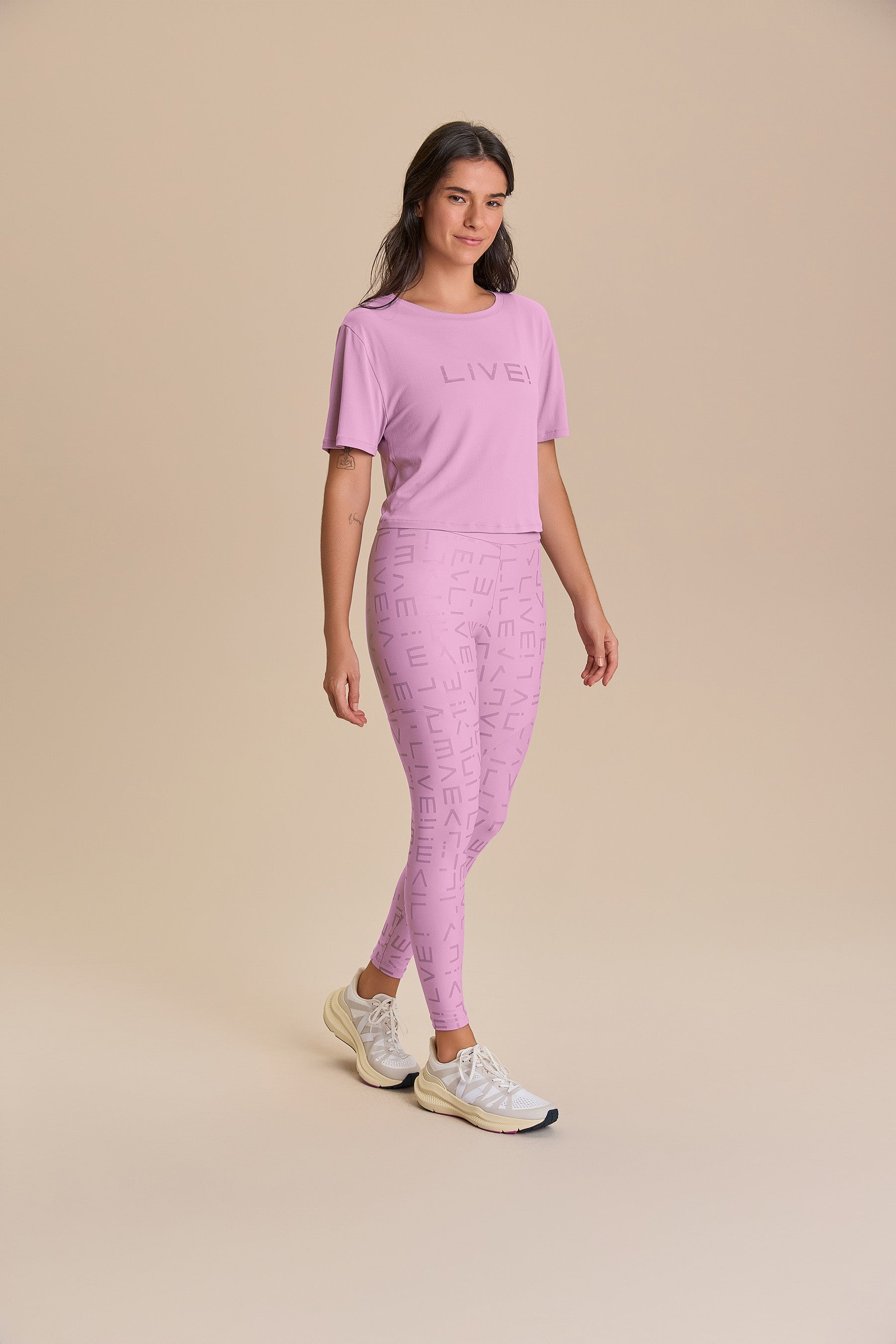 Legging Icon Hydefit® Adaptiv Lilás LIVE