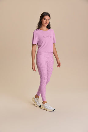 Legging Icon Hydefit® Adaptiv Lilás LIVE