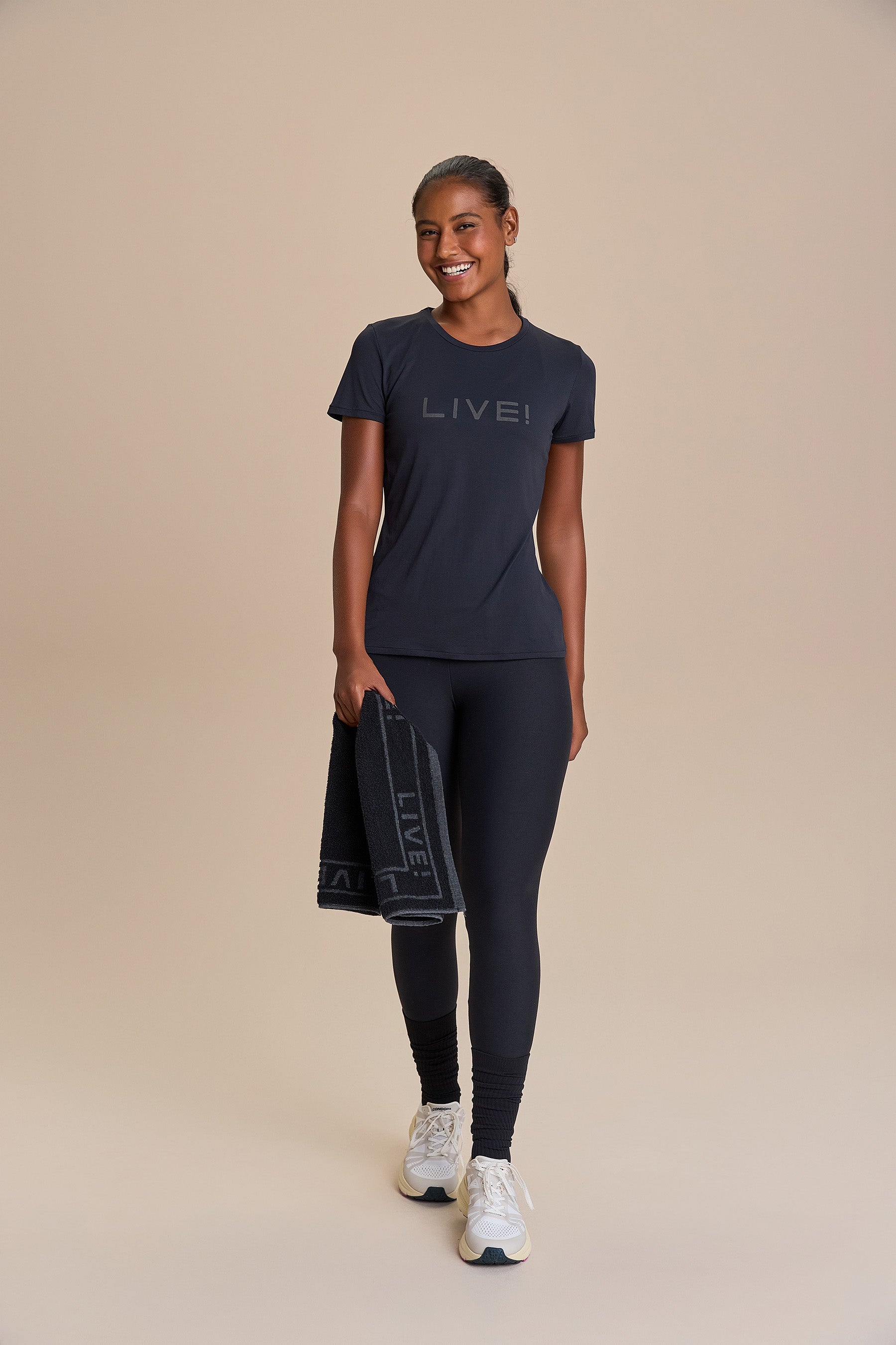 Camiseta LIVE! Comfort Preto