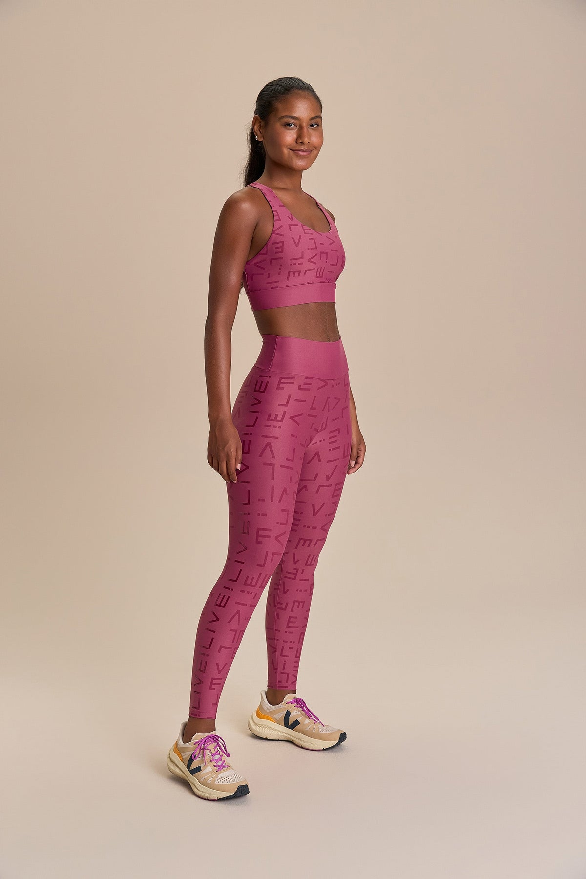 Legging Icon Hydefit® Adaptiv Roxo LIVE