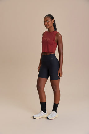 Regata Cropped LIVE! Comfort Vermelho