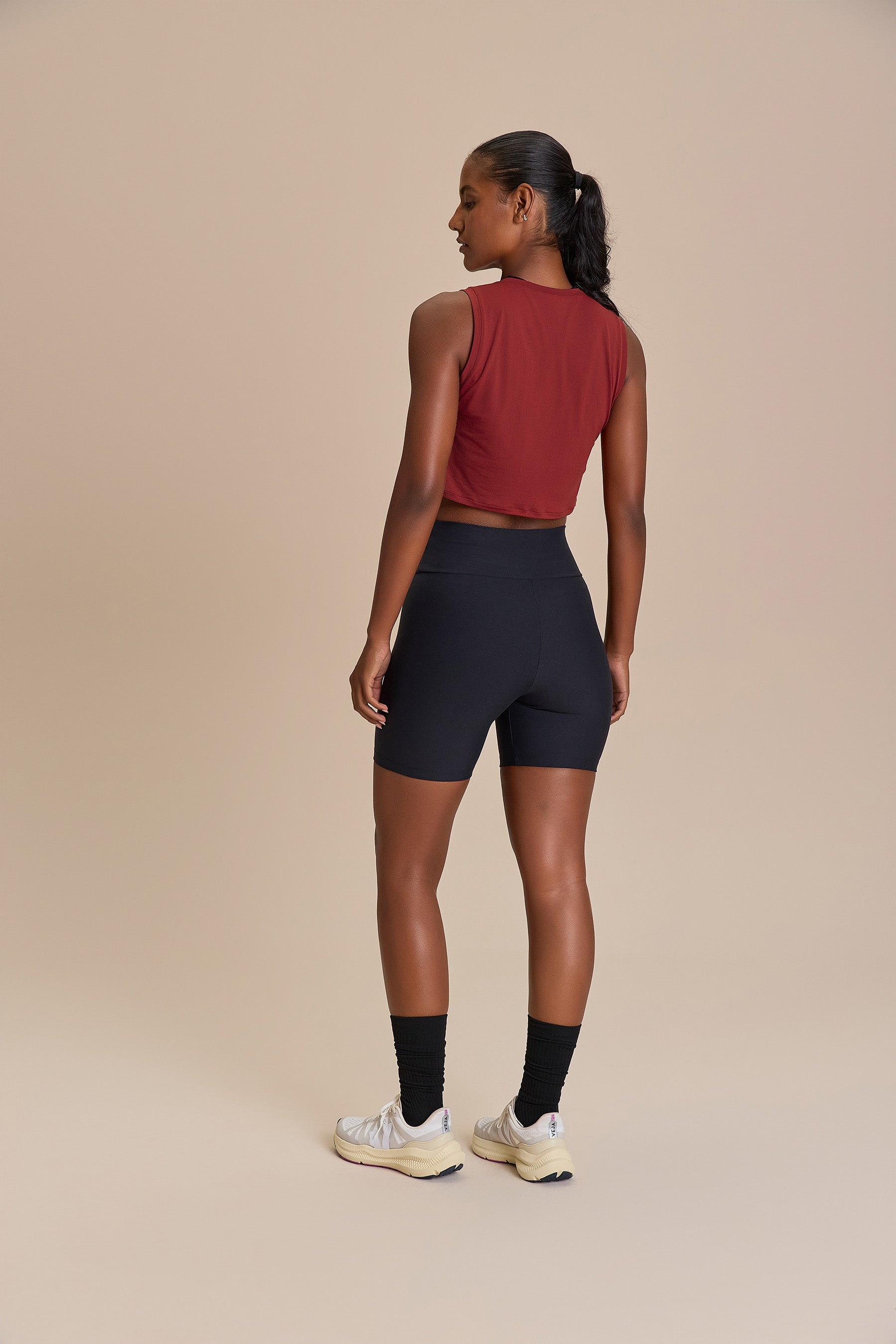 Regata Cropped LIVE! Comfort Vermelho