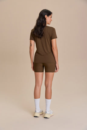 Camiseta LIVE! Comfort Marrom